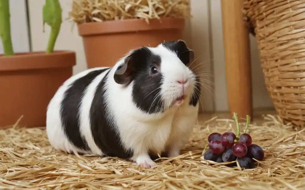 Guinea Pigs Eat Grapes
